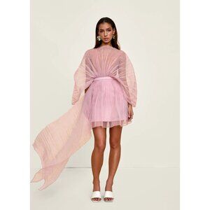 AI-11. Andrea Iyamah Ime Skirt Powder Pink